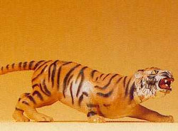 Preiser 47512 Tiger Attacking Figure 1:25