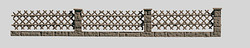 Vollmer 45011 Trelliswork Fence 192x0.4x1.7cm Kit HO