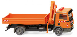 Wiking 067505 MAN TGL Euro 6 Flatbed Truck w/Loading Crane HO