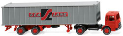 Wiking 052304 MAN Sealand Container Semitrailer HO