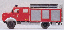 Preiser 35006 Fire Service Rescue/Oil Equipment MAN 11.168 Ziegler Body HO