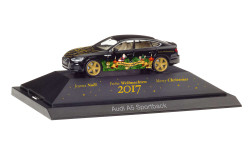 Herpa 102117 Audi A5 Sportback Christmas Car 2017 HO