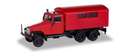 Herpa 308731 IFA G5 Box Trailer Feuerwehr HO