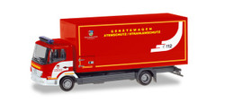 Herpa 94580 MB Atego '10 Box Truck Feuerwehr Respiratory Protection HO