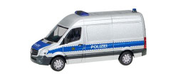 Herpa 94238 MB Sprinter '13 Bus High Roof Polizei Sachsen HO