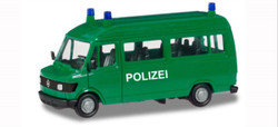 Herpa 94139 Basic MB T1 Bus Police HO