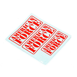 CEN Racing American Force Decal (Red) CEN-CD0963
