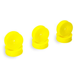 Centro 1:10 Dished Buggy Front 2Wd Slim Wheel Yellow - 3 Pairs C0260Y
