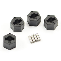 FTX Outback Mini Wheel Hex Set w/Pins FTX8875