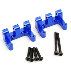 FTX Mauler Aluminium Centre Link Ball Mounts (2pcs) - Blue FTX8830B