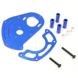 FTX Mauler Aluminium Motor Mount Plate - Blue FTX8840B