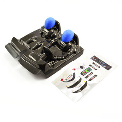 FTX Outlaw Driver Cockpit w/Blue Decals FTX8337B