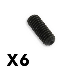 FTX Droop Set/Grub Screws M4*10 6Pcs FTX6543