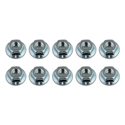Team Associated Nuts M4 Serrated Wheel Nuts AS91826