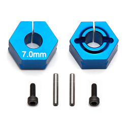 Associated Clamping Wheel Hex 7.0mm B5M/B6/B6.1/B64/B74 AS91610