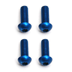 Team Associated Factory Team M2X6 Bhcs Blue Aluminium (4) AS8546