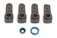Team Associated RC8 Steering Servo Horns & Metal Ring AS89007