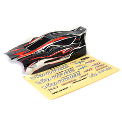 FTX Vantage Printed Black/Red Option Body FTX6288