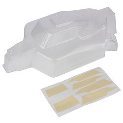 Team Associated RC8B4 Bodyshell Mu, Clear AS81568