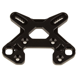 Team Associated RC8B4 Front Shock Tower, Black Aluminum AS81502