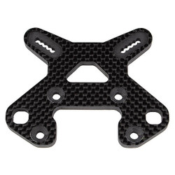 Team Associated RC8B4 Ft Front Shock Tower, Carbon Fibre AS81503