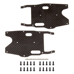 Associated RC8B3.1 Ft Graphite Arm Stiffeners - Rear AS81419