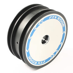 FTX Edge Front Wheels (Pr) - White Print FTX6621W