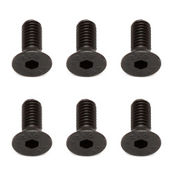 Team Associated M4 X 10mm Fhcs (10) AS81262