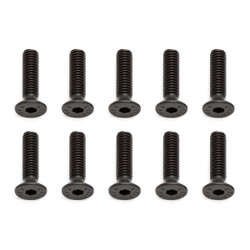 Team Associated M4 X 16mm Fhcs Screws(10) AS81263
