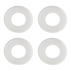 Team Associated RC8B3/RC8B3.1 Bleeder Shock Cap Seals 16mm (4) AS81184