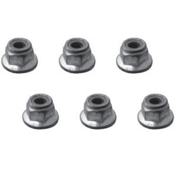 FTX Flange Lock Nut M4 (6) FTM4F