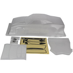 Team Associated DR10 Pro Reakt Lucas Oil Drag Bodyshell Clear AS72035