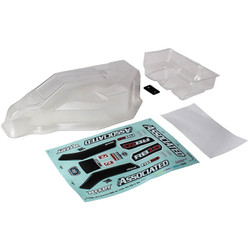 Team Associated RB10 RTR RC Car Body & Wing Clear AS72015