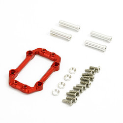 Fastrax Arrma Alu Servo Mount for 1:8 Kraton Exb 6S - Red FTAR024R