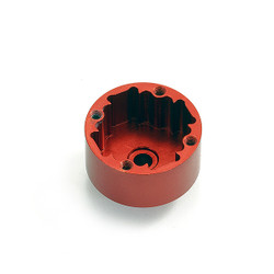 Fastrax Arrma Alu Diff Housing for 1:8 Kraton 6S - Red FTAR028R