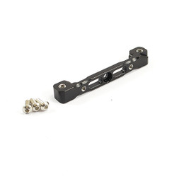 Fastrax Arrma Rear Alu Brace FR Upper Arms-Kra/Out/Sen/Typ - Black FTAR006BK