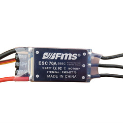 FMS 70A 5A Sbec ESC F4/Alp/P51D(V6&V7)/P51B/F4/P47 T28/Zero/Grumman F6F/Fw190/Bf109/0.8 P47 FMS-ESC-70A 5A SBEC