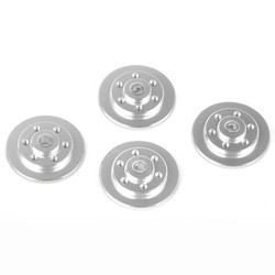 RC4WD Micro Series 1:24 Wheel Hub & Rotors for Axial SCX24 1:24 RTR RC Car (Stamped Steel Beadlock Wheels)