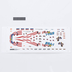 FMS 1:24 Smasher 12402Wh Body Decal Sheet (Usa 1) FMS-C3076