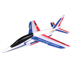 FMS 600mm Free Flight Alpha Glider Kit (Blue and Red) FS0174R