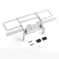 RC4WD Oxer Steel Front Winch Bumper w/IPF Lights for Vanquish VS4-10 Origin Body (Silver)