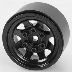 RC4WD Stamped Steel 1.0" Stock Beadlock Wheels (Black) Z-W0229
