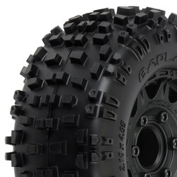 Proline Badlands 2.8 All Terr Tyres On Raid 6X30 Blk Wheels PL1173-10