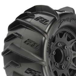 Proline Dumont 2.8" Sand Tyres Raid Blk 6X30 R/Hex 12mm Wheel PL10193-10