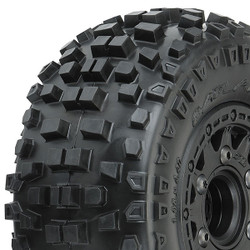 Proline Badlands Sc 2.2/3.0 Tyres On Raid 6X30 Wheels Bk PL1182-10