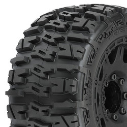 Proline Trencher Lp 3.8" Tyres On Raid Blk 8X32 Hex Wheels MT PL10175-10