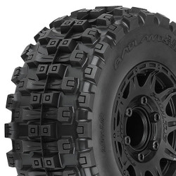 Proline Badlands Mx28 Hp 2.8" Belted Tyres On Blk 6X30 Hex PL10174-10