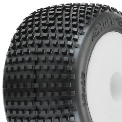 Proline Holeshot Tyres Mini-T 2.0 Mounted On White Wheels PL10177-13