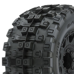 Proline Badlands Mx38 Hp 3.8" Tyre+Raid Black 8X32 Hex 17mm PL10166-10