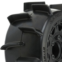 Proline Sand Paw Lp 2.8" Sand Blk Raid 6X30 Rem. Hex Wheels PL10160-10